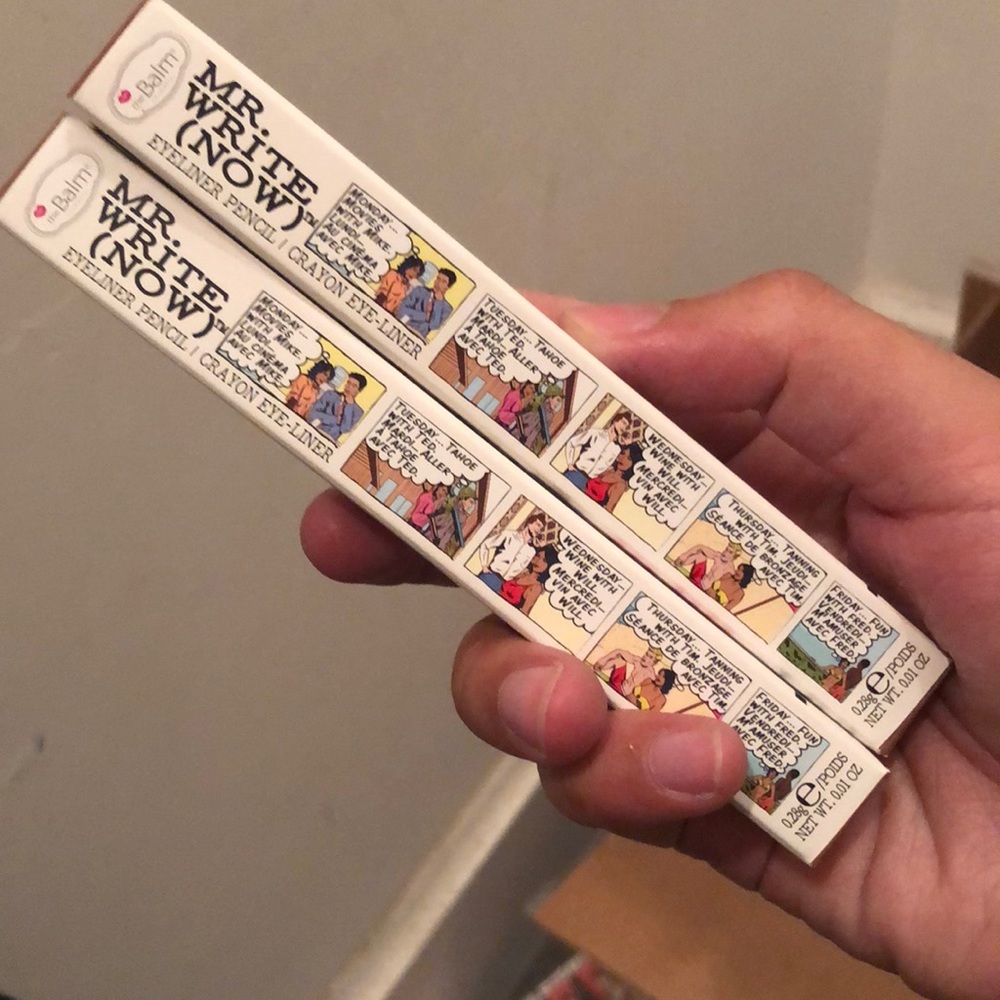 TheBalm eye liner pencil bundle. Jac B Bronze. New